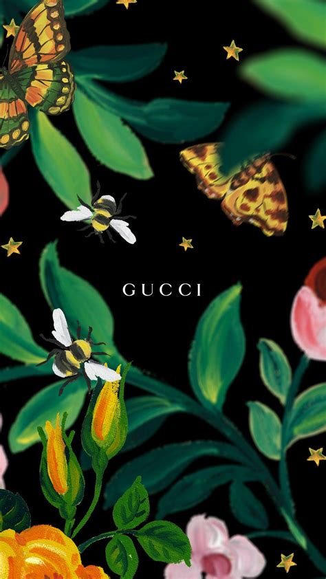 gucci bee wallpaper|gucci printable wallpaper.